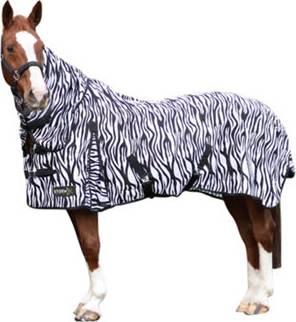 StormX Original Zebra Print Fly Rug