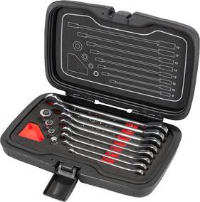 Rothewald Ratcheting Wrench Set 12-Piece