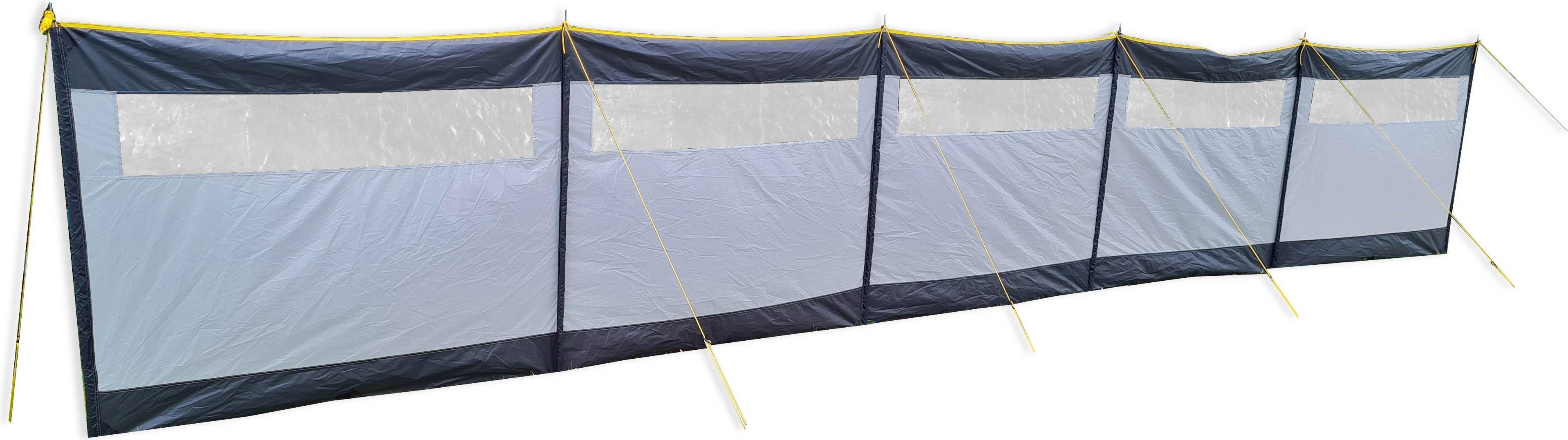 Maypole Steel Poled 5 Panel Windbreak