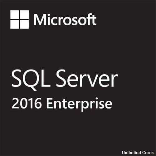 Microsoft SQL Server 2016 Enterprise Unlimited CAL