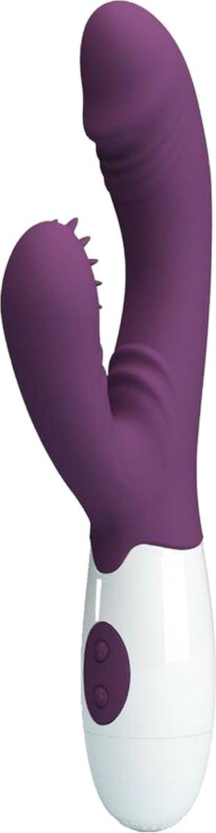 Butterfly vibrator Pretty Love Butterfly Kiss Rabbit Vibrator Purple