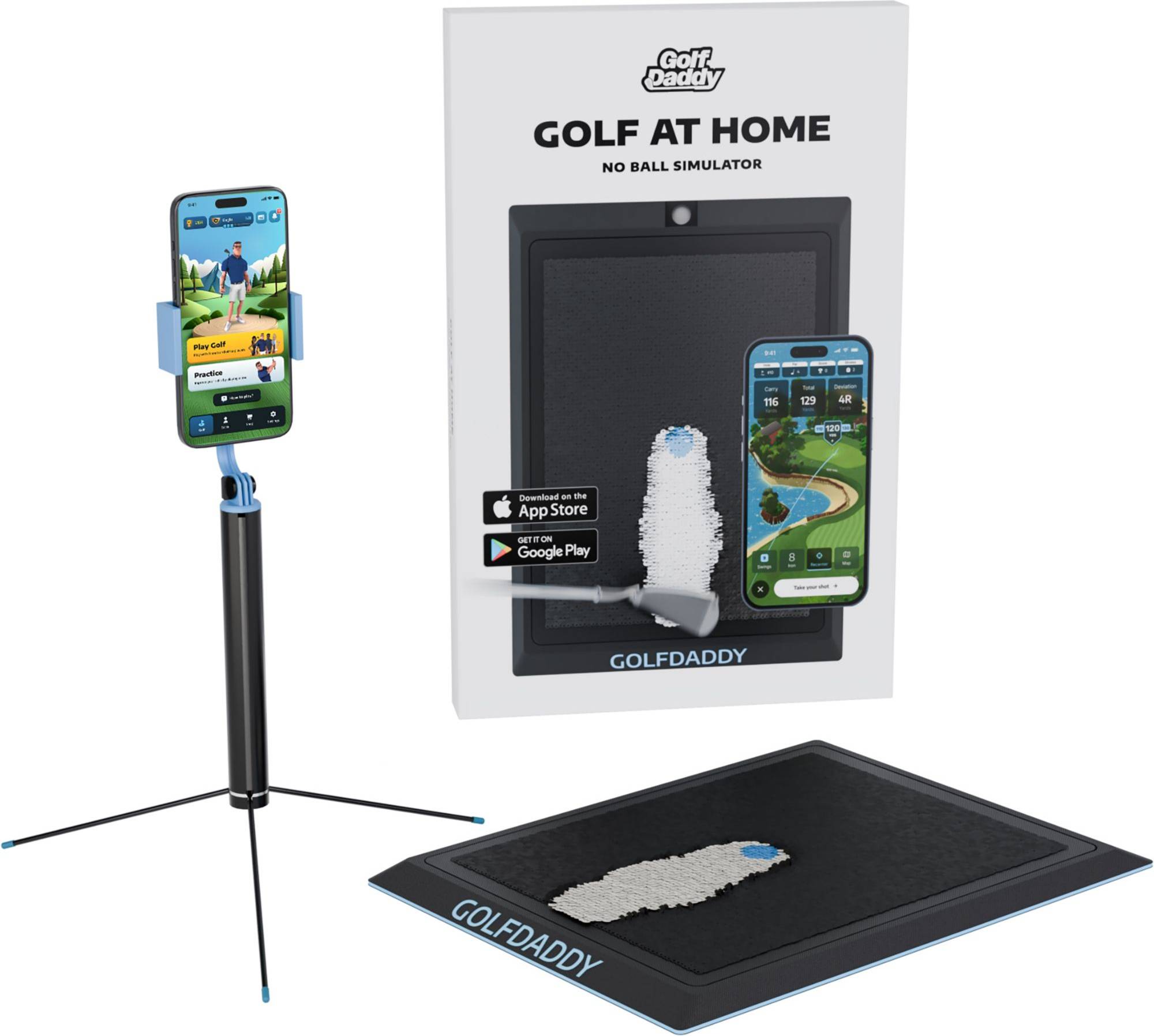 Divot Daddy Pro Golf Training Mat