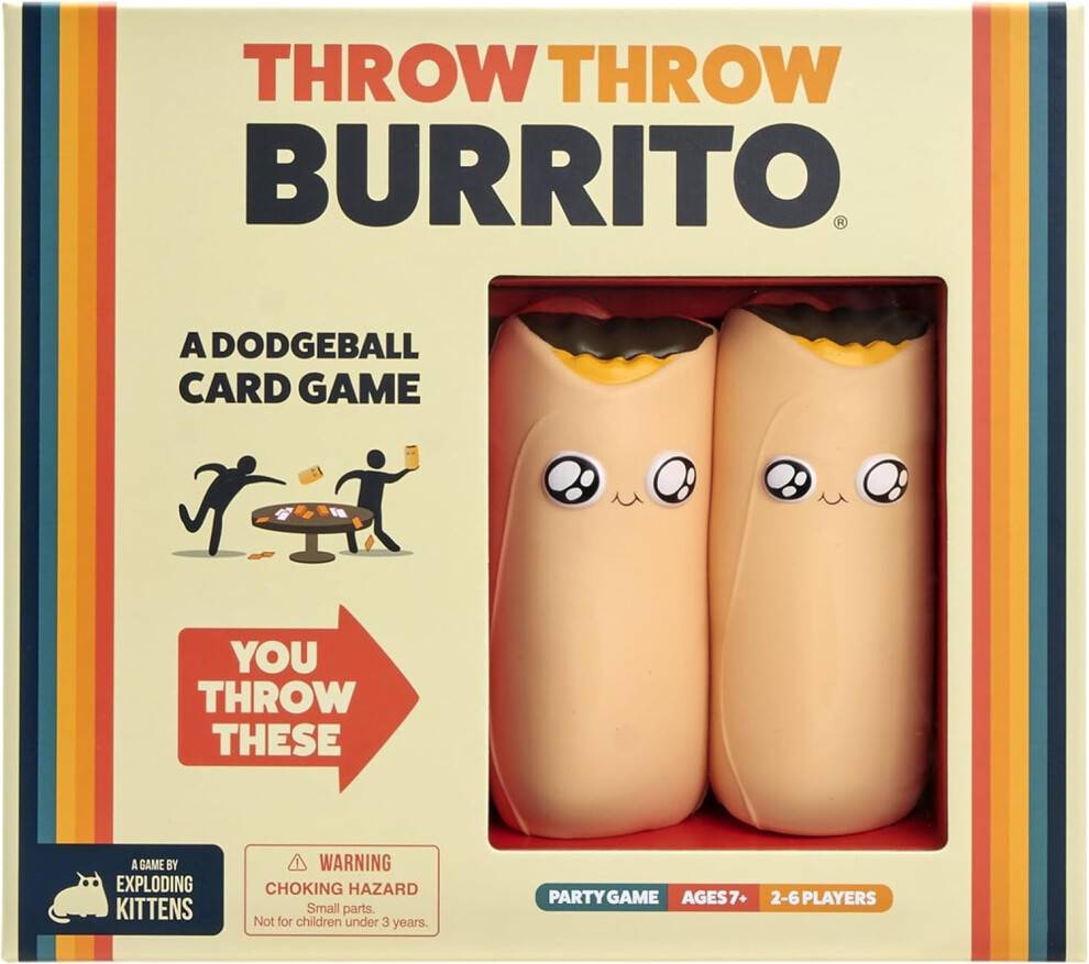 Exploding Kittens Throw Throw Burrito - A Dodgeball Card Game