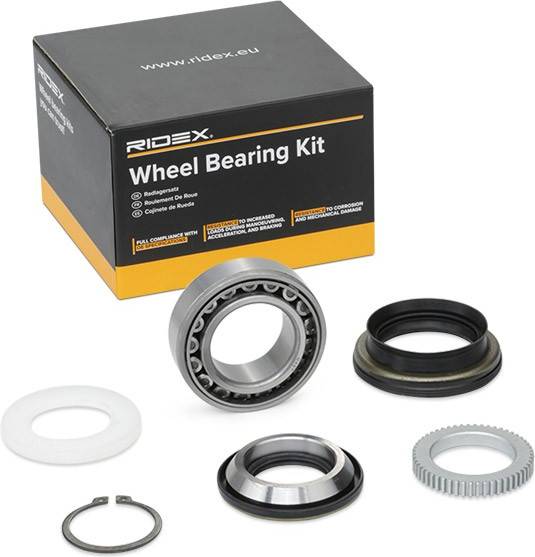 Ridex Wheel Bearing Kit Rear Axle