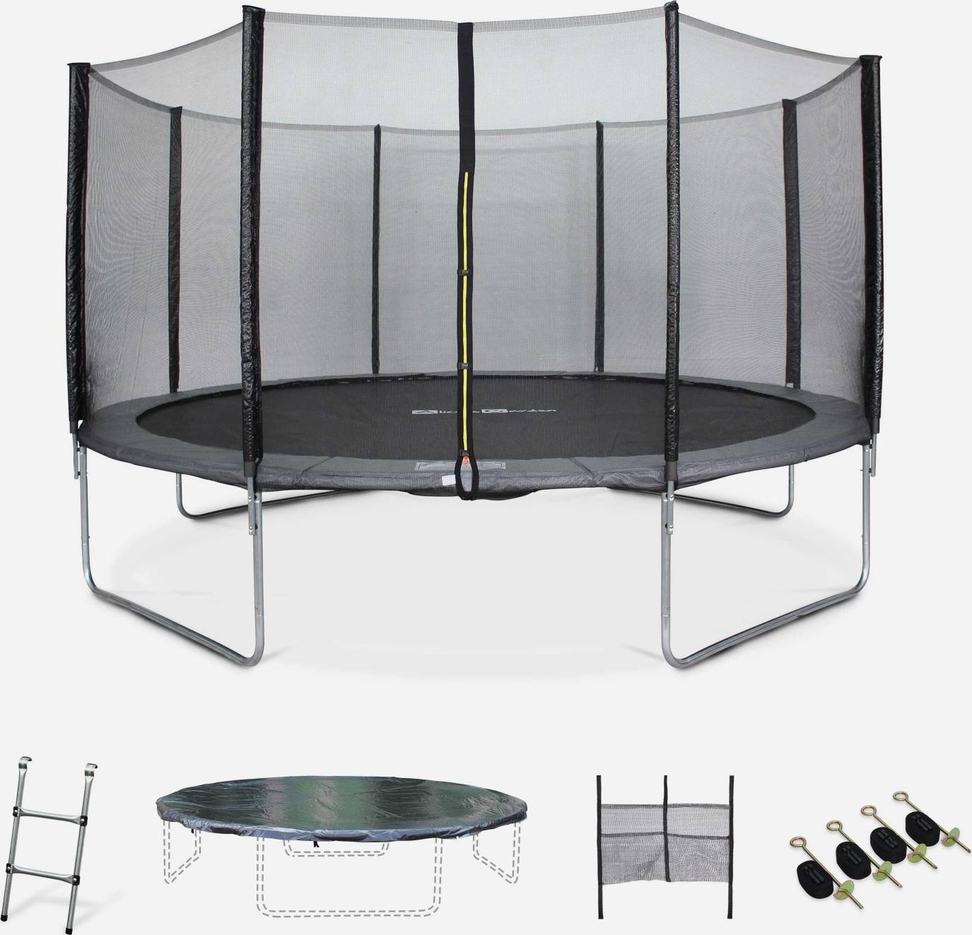 Sweeek 14ft Trampoline With Safety Net Kit