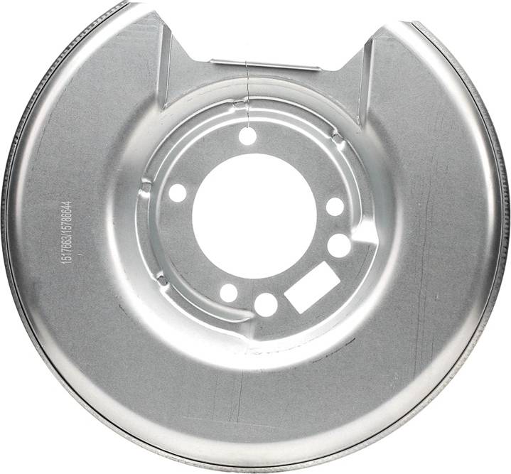 Ridex Brake Disc Back Plate Rear Axle Right