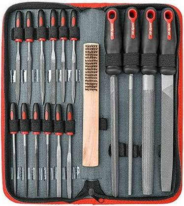 Hi-Spec 17 Piece Metal Hand Needle File Set Tool Kit