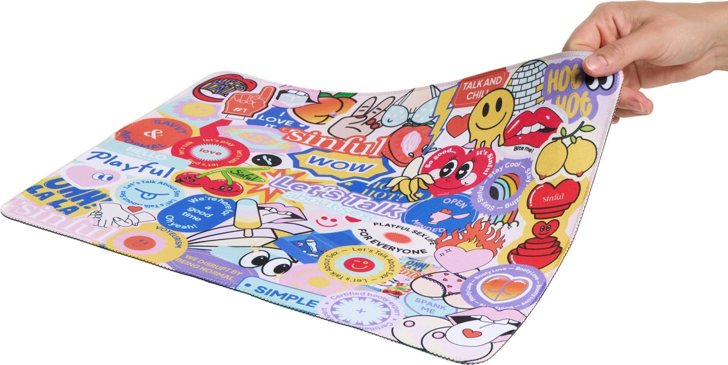 Sticker-Bomb Muismat