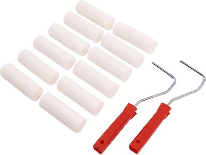 AmTech 14 Pc Mini Paint Roller Set