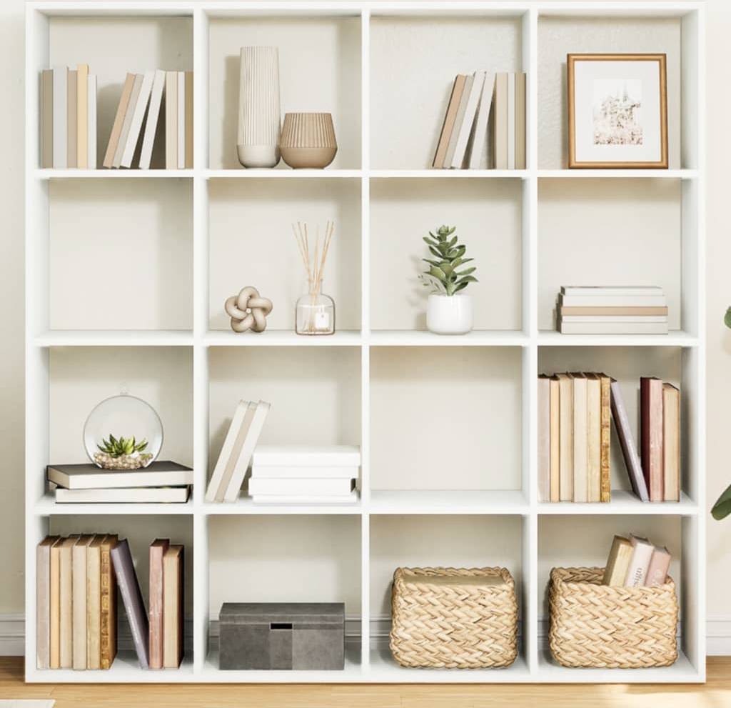 vidaXL Room Divider Bookcase Rack Book Shelf