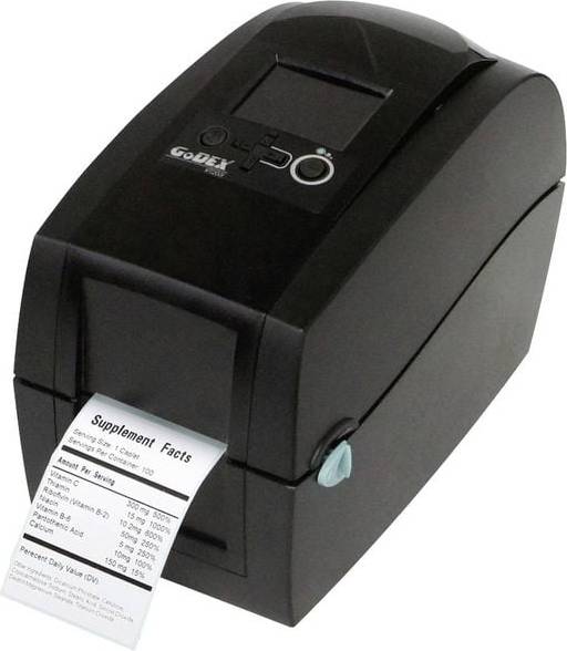 Label printer GoDEX RT230i USB A Label Printer RS232 RJ45