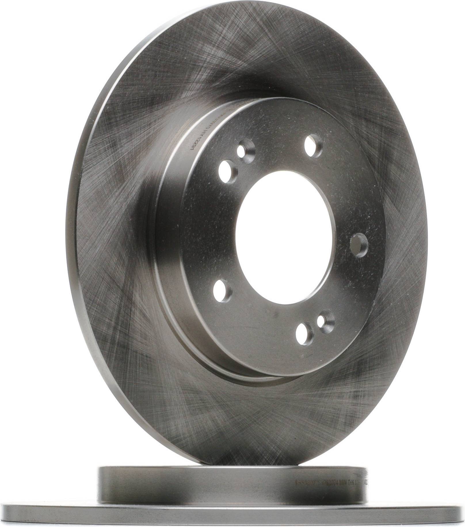 Ridex 82B2552 Brake Disc Rear Axle Left