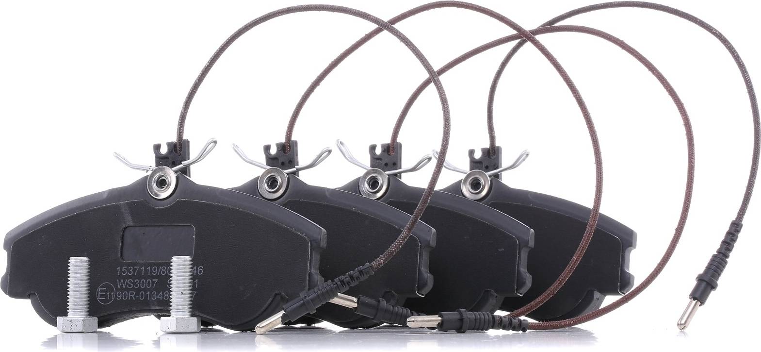 Ridex Brake Pad Set Front Axle Wear Sensor