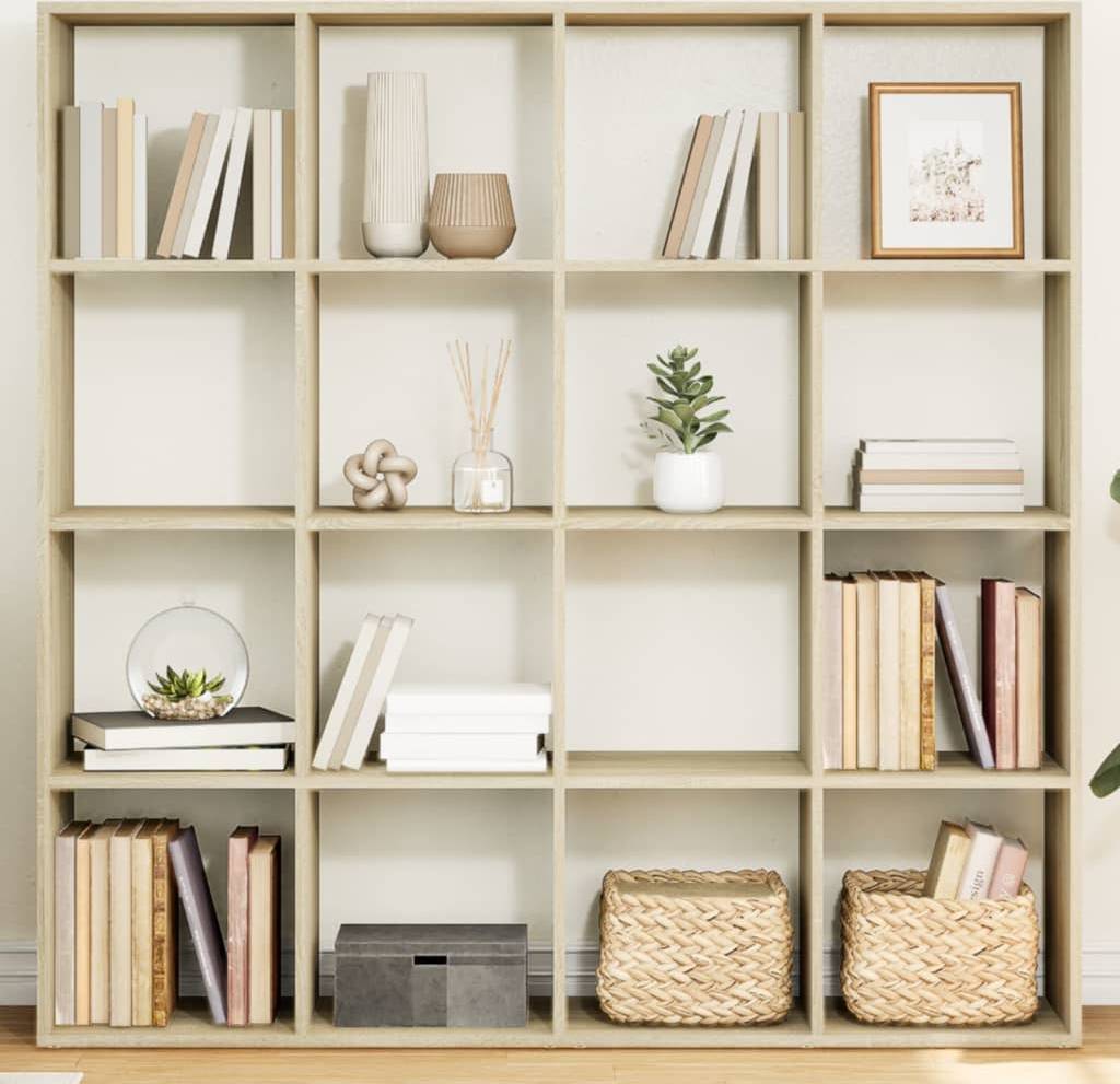 vidaXL Room Divider Bookcase Rack Book Shelf