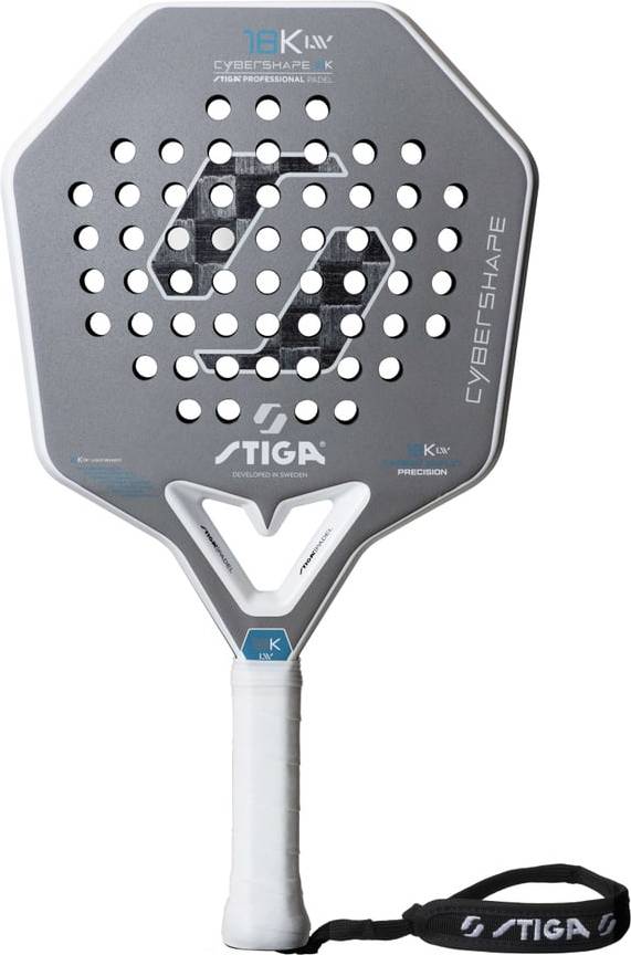 Stiga Padel Racket 18K LW Cybershape