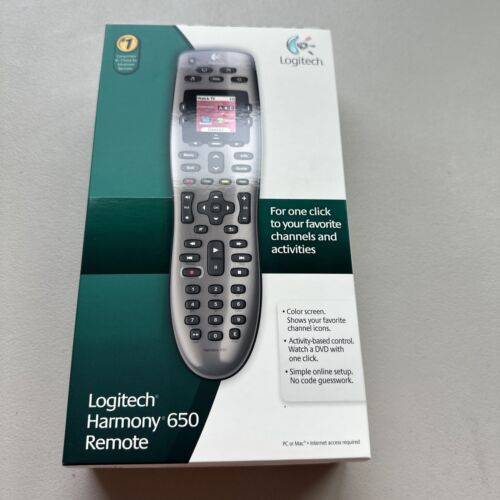 Logitech harmony Logitech Harmony 650 Universal Advanced Remote Control BNIB - Silver