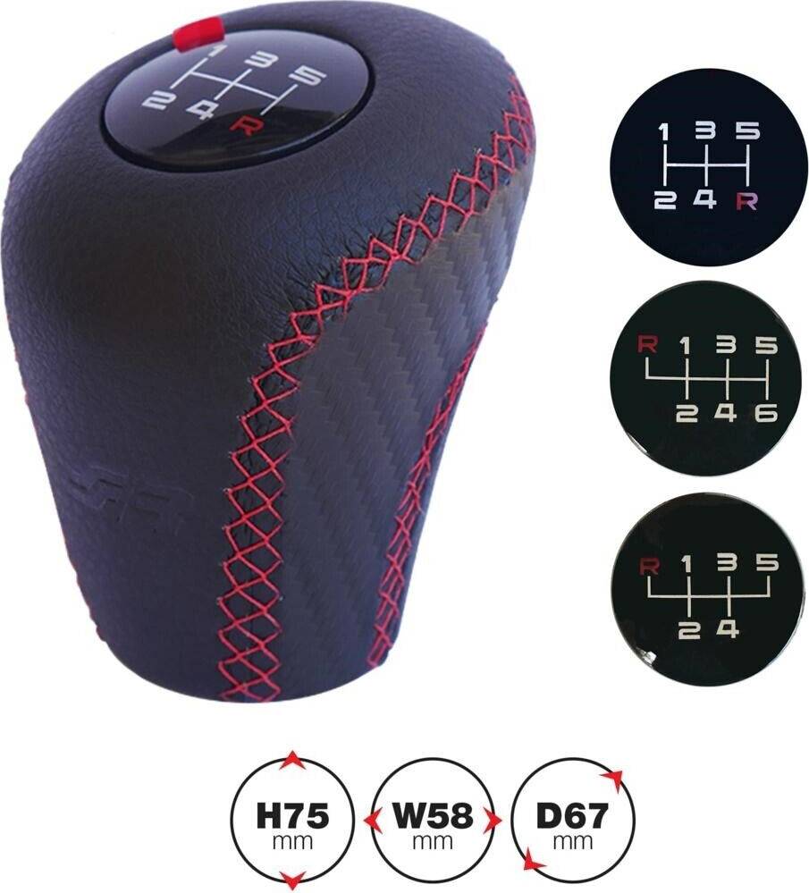 Simoni Racing Gearknob Slick 3 Gearmønstre