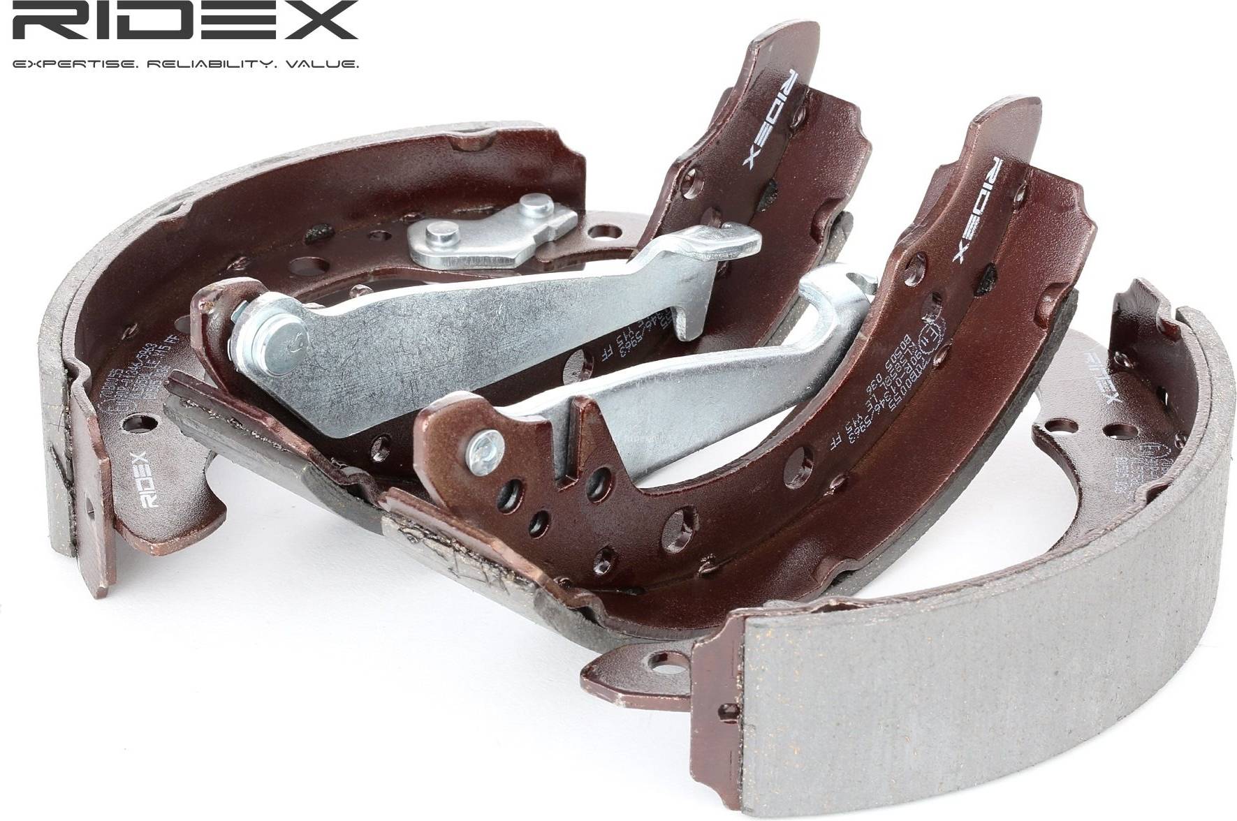 Ridex Brake Shoes Rear Axle 200mm With Lever