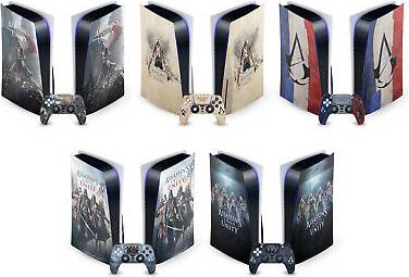 Ps5 disc bundle Creed Unity Key Art Vinyl Skin Decal For PS5 Disc Edition Bundle