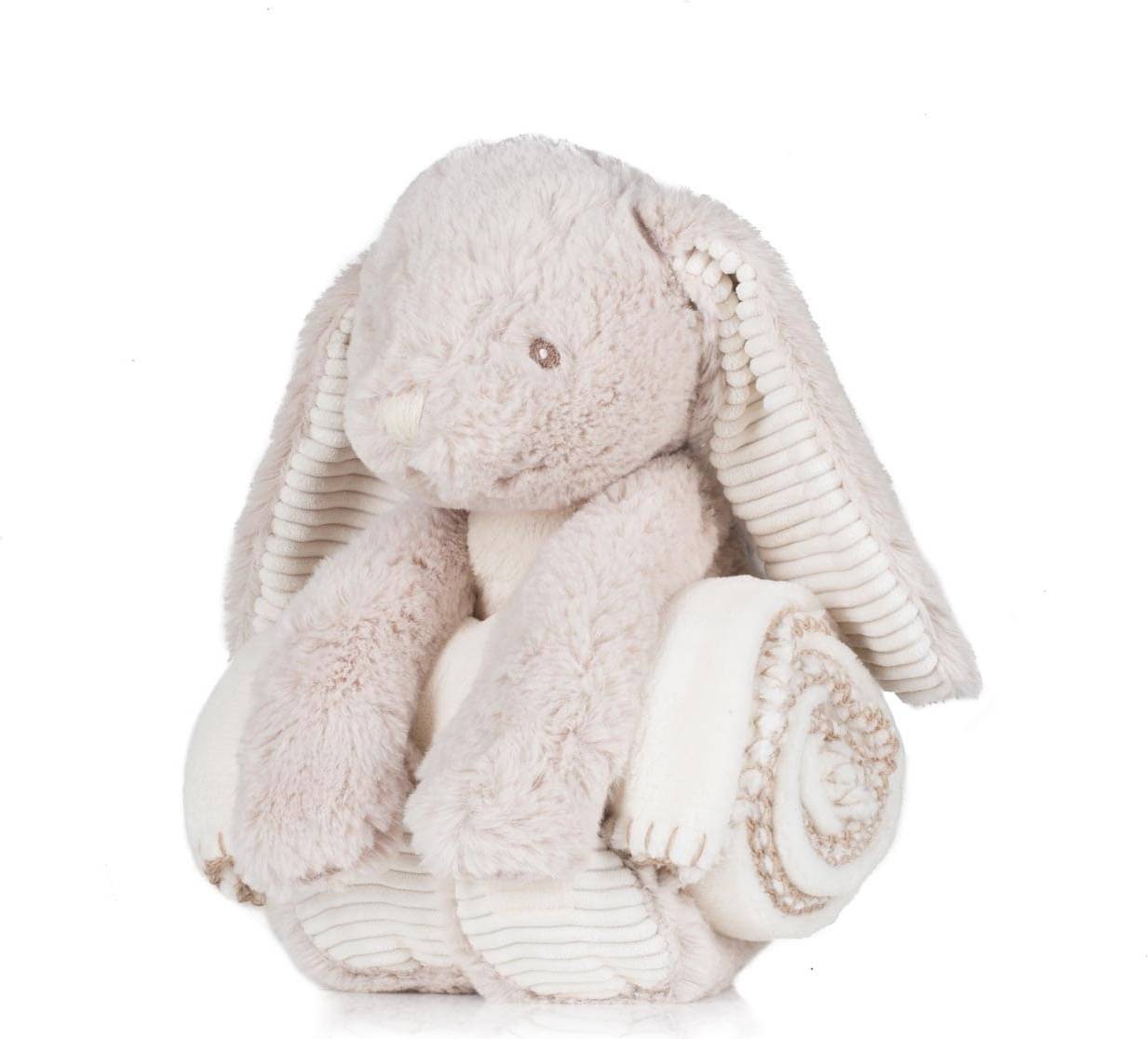 Mumbles Rabbit Blanket Cream M Beige