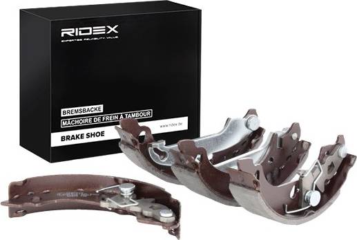 Ridex Brake Shoes Rear Axle 180mm