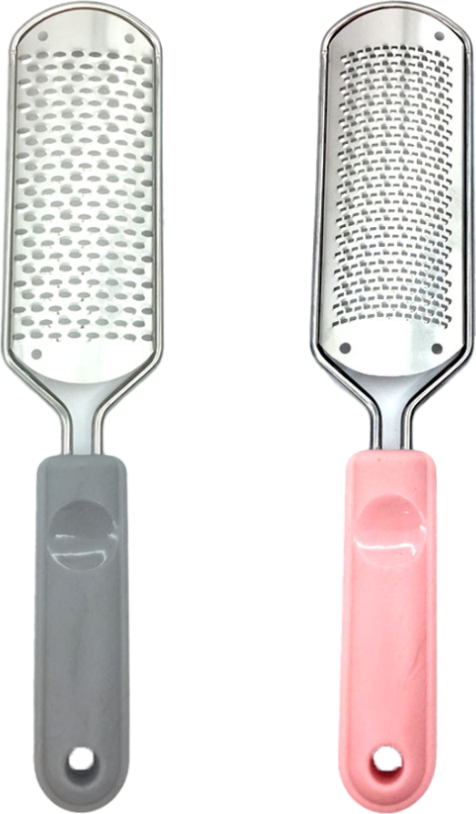 LimbO 2 Pcs Colossal Foot Rasp File Callus Remover, Stainless Steel