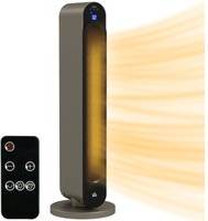 Homcom 2200W Ceramic Heater With Remote Control Silver
