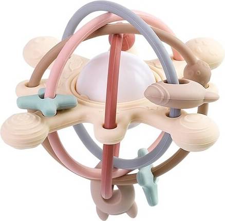 Tiny Tot Bite Rattle Dark