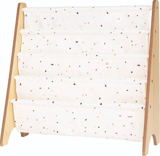 Book Rack Terrazzo Cream