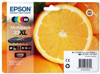 Epson bläckpatroner multipack Epson Inkjet 33XL Multipack