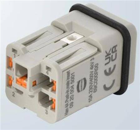 Harting Pin Insert Connector 4 P