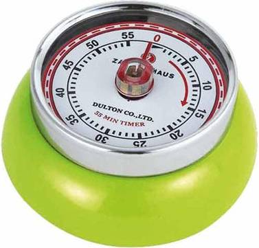 Zassenhaus Analog Kitchen Timer Yellow Kitchen Timer