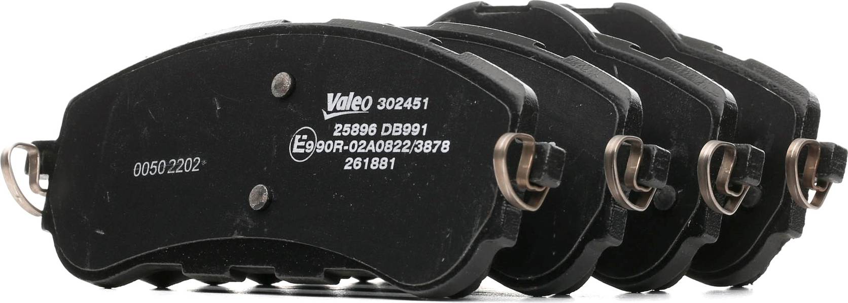 Valeo Essential Front Axle Brake Pad Set