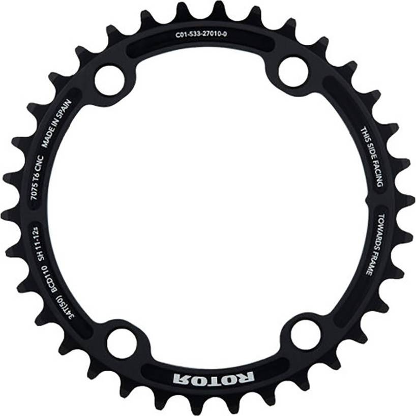 4b 110 Bcd Inner Chainring Silber 42t