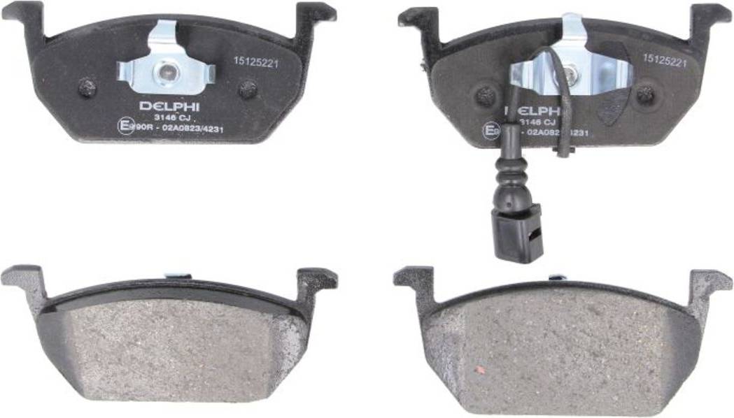Delphi Brake Pad Set LP3146