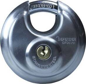 Defender Discus Padlock 70 mm
