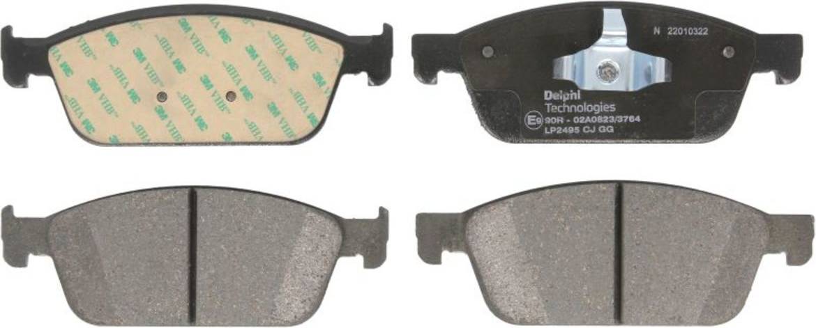 Delphi Brake Pad Set LP2495