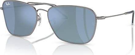 Ray-Ban RBR0102S Caravan Reverse 004/GA Solbriller Mænd Gunmetal