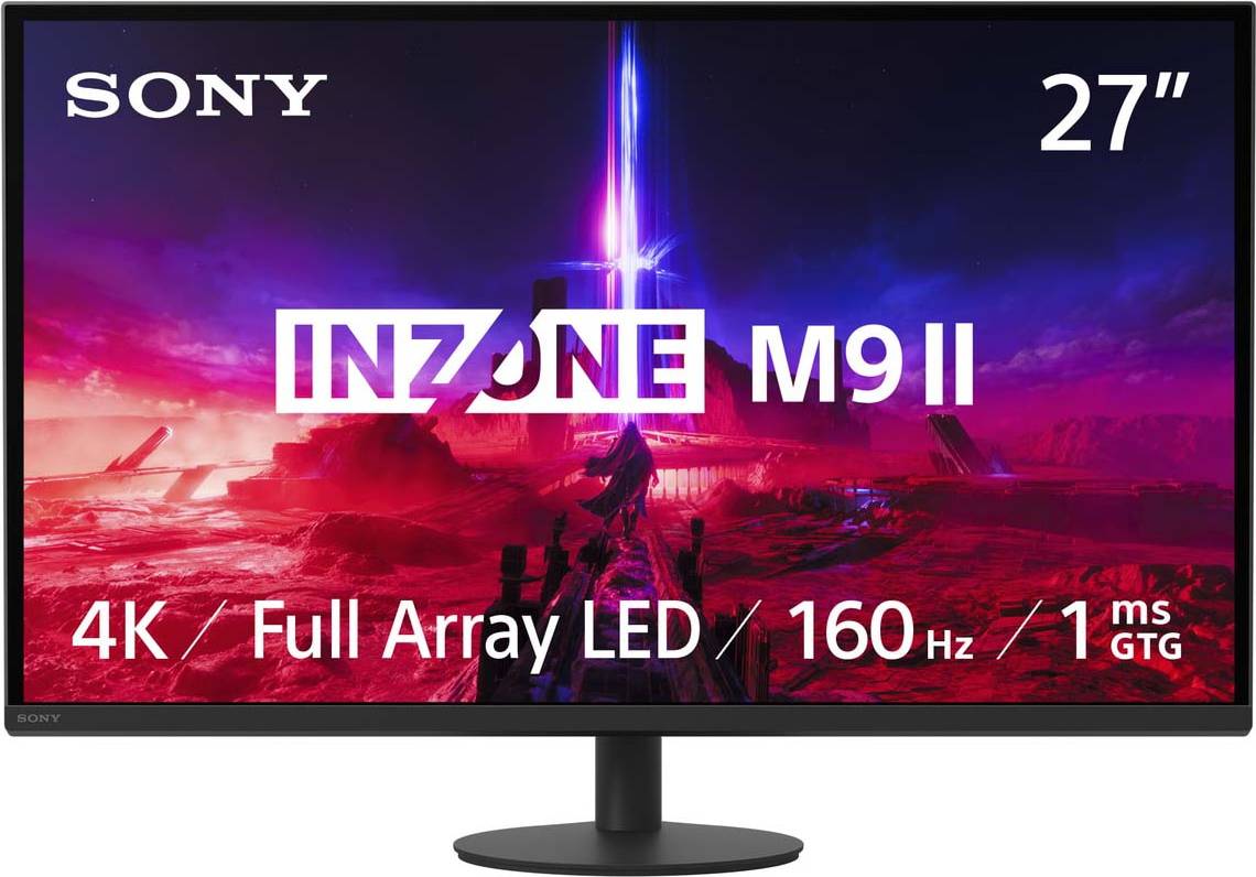 4k gaming Sony Inzone M9 II 27 Inch 4K Ultra HD PC Gaming Monitor