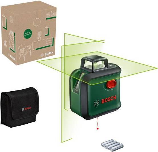 Bosch DIY AdvancedLevel 360 Linjelaser Grön