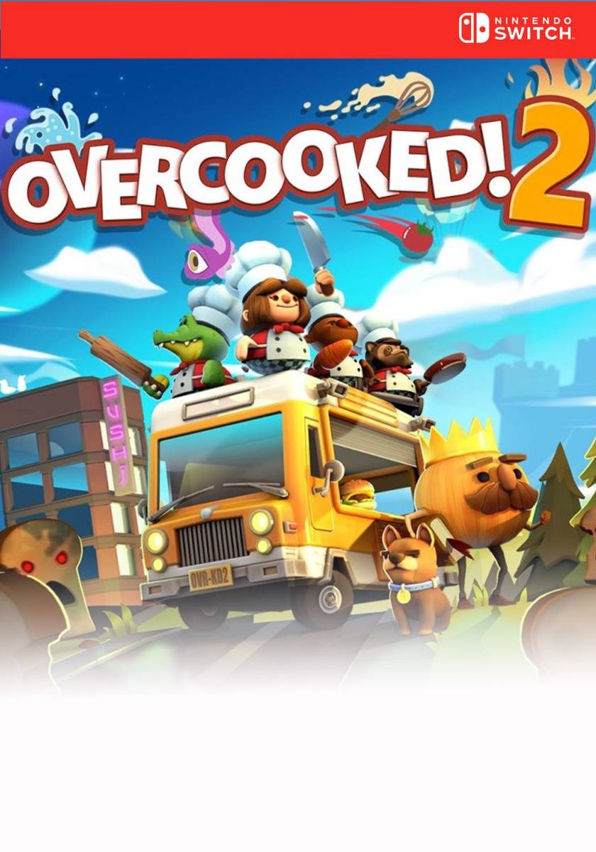 Switch 2 games Overcooked 2 - Nintendo Switch