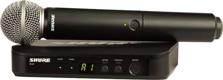 BLX24UK/SM58 Handheld Wireless Microphone System