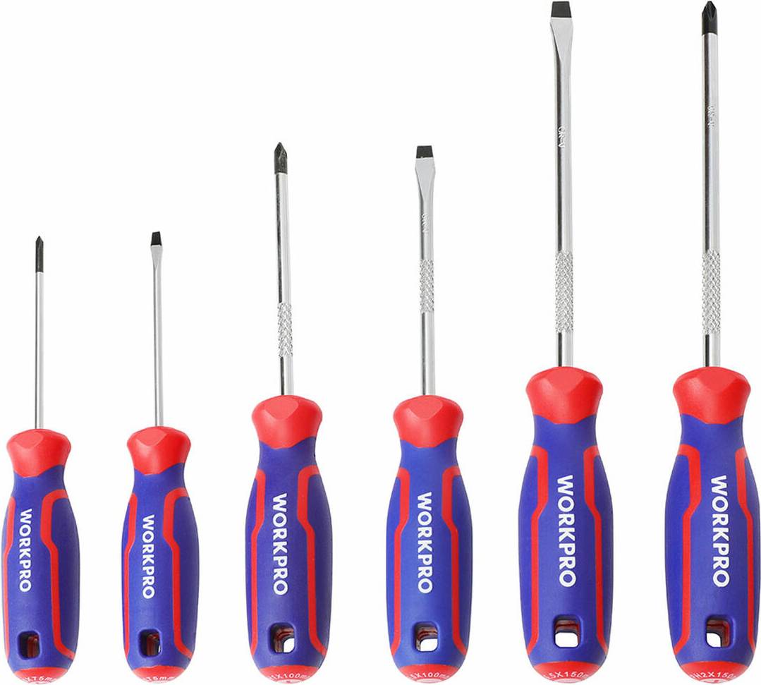 WORKPRO 6-Piece Screwdriver Set Screwdriver