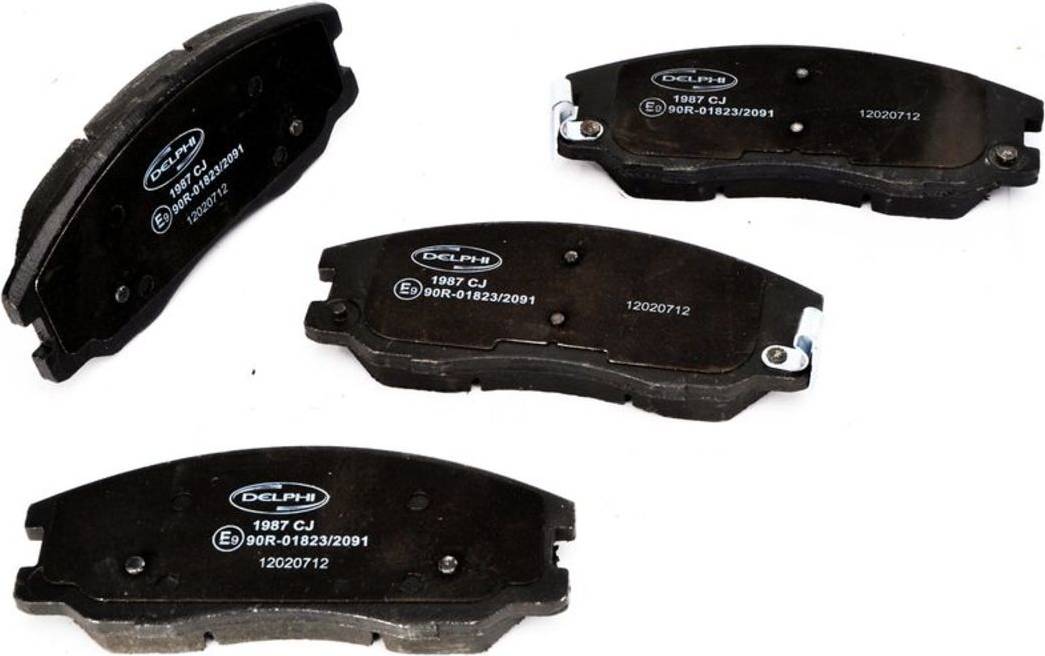 Delphi Brake Pad Set LP1987