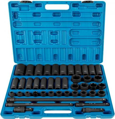 VEVOR Impact Set 1/2 Inch 43 Pcs Socket Bit