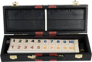 CHH Deluxe Rummy with Plastic Racks