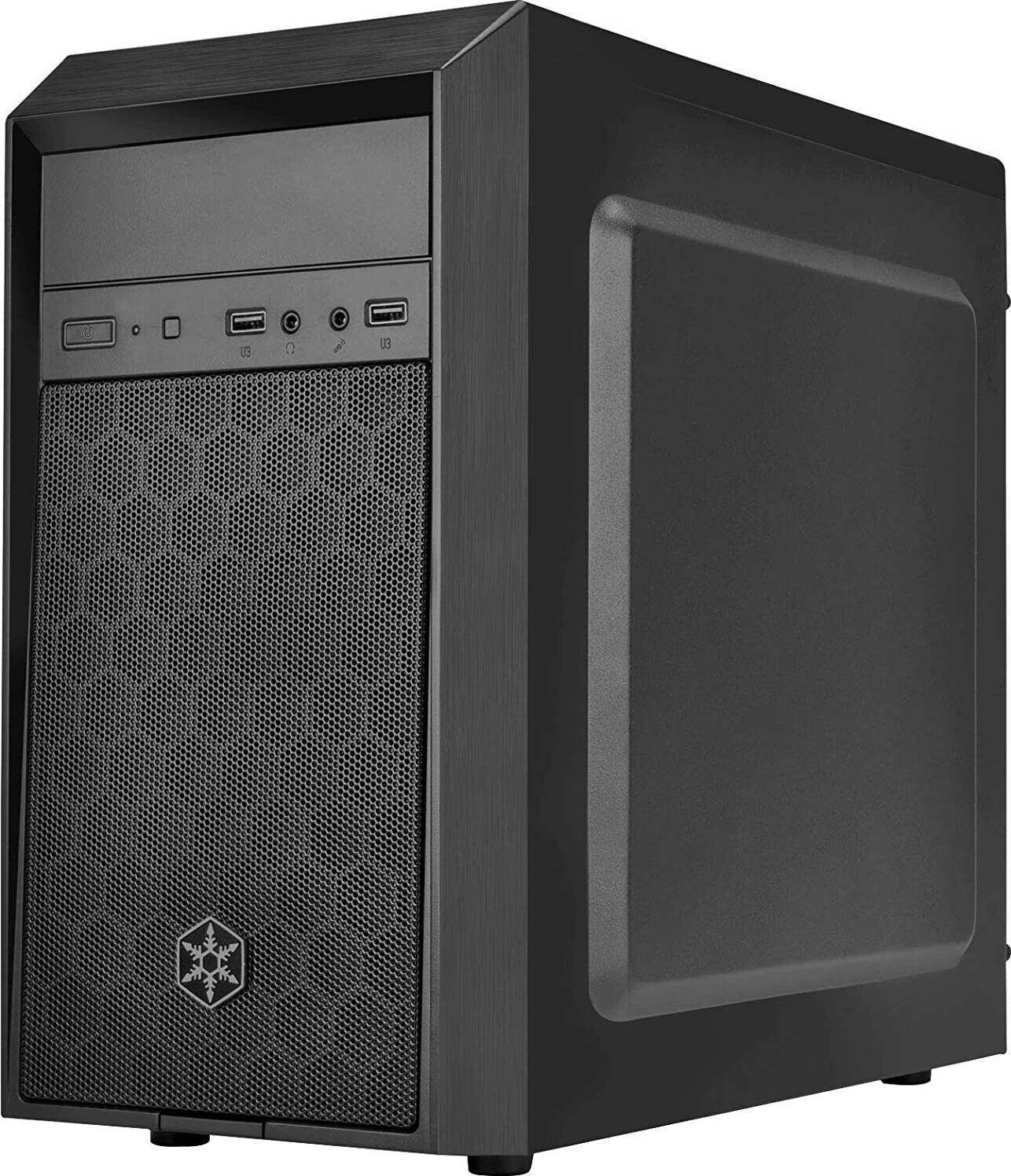 Silverstone Precision PS16 Micro-ATX & Mini-ITX Compatible Computer Case - Black