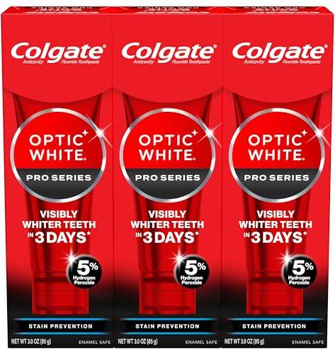 Colgate optic white Colgate Optic White Pro Series Peroxide Toothpaste 3 Pack