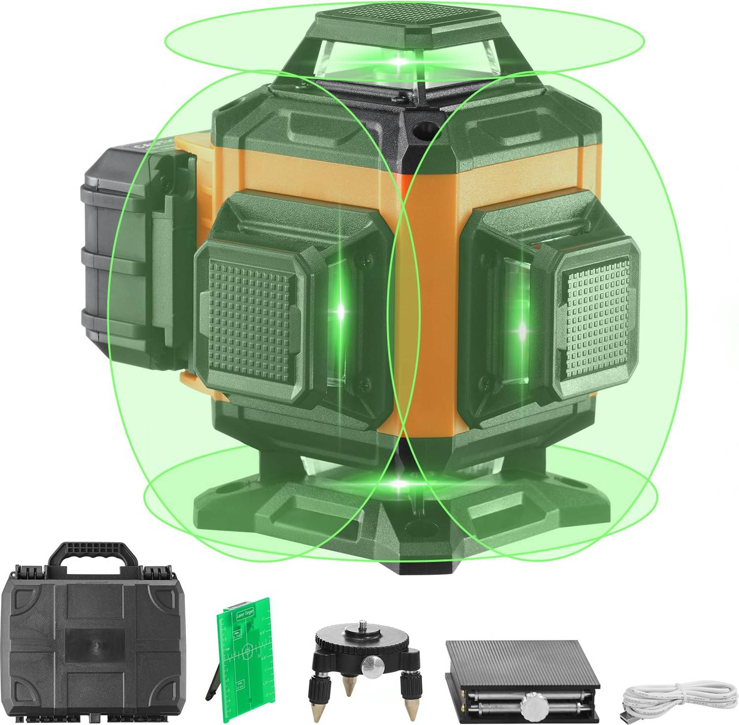 Laser level VEVOR 16 Line Green Laser Level App Control