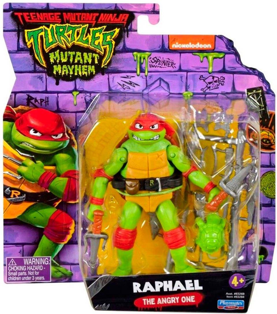 Turtles Mutant Mayhem Basic Figur Raphael